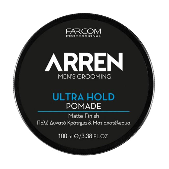 Чоловіча помада для укладання волосся Arren Men’s Grooming Ultra Hold Pomade ультрасильної фіксації, 100 мл